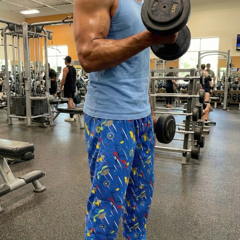 Groovy Lava Print Unisex Lounger Pants